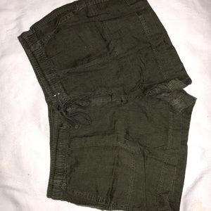 Green Army shorts